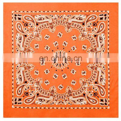 Outdoor Magic 100% Cotton Sublimation Print Seamless UV Resistence Sport Headwear Bandanas with Logo