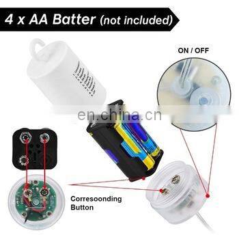 Hanging Starburst String Light 120LEDs DIY Firework Copper Fairy Garland Christmas Lights Outdoor Twinkle Lamp photo-4