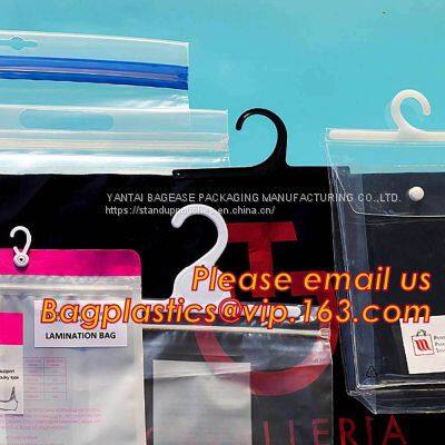 Underwear Packaging Hanger Plastic,Slider Zipper Hanger Hook Bag For Men's Box / Underwear Packaging Bagplastics Bagease photo-4