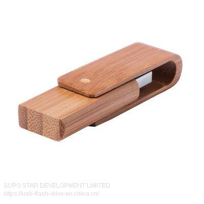 Swivel Wood USB photo-4