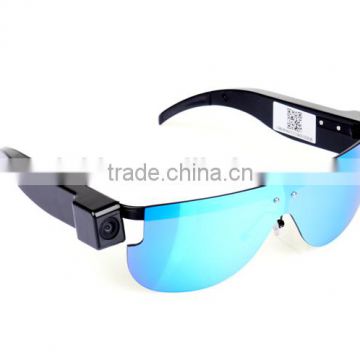 2015 Unique Design Smart Home Wifi sunglasses camera 2.0 megapixel CMOS and 720P high-definition resolution