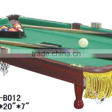 billiard table with modern design