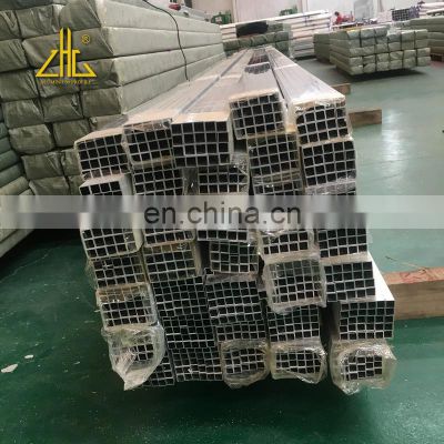 Anodized 6061 Aluminum Tubing Square 50*50 Tube 6063 Material ZHONGLIAN