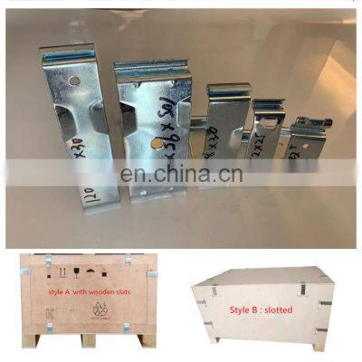 Custom Sheet Metal Fabrication Spring Steel Wooden Box Crate Clip Metal Crate Clip