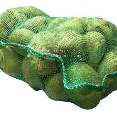 HDPE 20kg Mesh Raschel Bag Packing Fresh Onion Red/Yellow/Purple photo-4