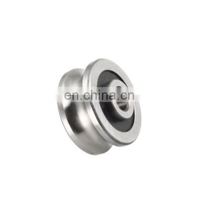 U Groove Pulley Ball Bearings LFR 50/5 NPP Track Guide Roller Bearing With Gothic Arch LFR50/5NPP