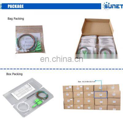 1x8 PLC-сплиттер SC/UPC-сплиттер миниатюрный оптический волоконный PLC-сплиттер photo-5