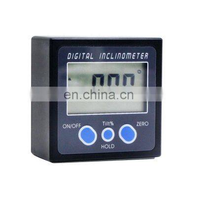 Plastic Digital Protractor Digital Angle Meter Mini Digital level box with magnet digital inclinometer