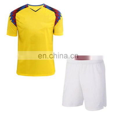 OEM High Quality New Sublimation Design Men's Soccer Uniform Sportswear Soccer Training Uniform Best Football