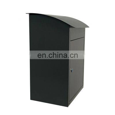 Home Large Package Waterproof Outside Metal Steel Letter Mail Mailbox Post Wall Mount Outdoor Smart Parcel Delivery photo-4