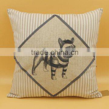 latest design dog decorative cushion cover