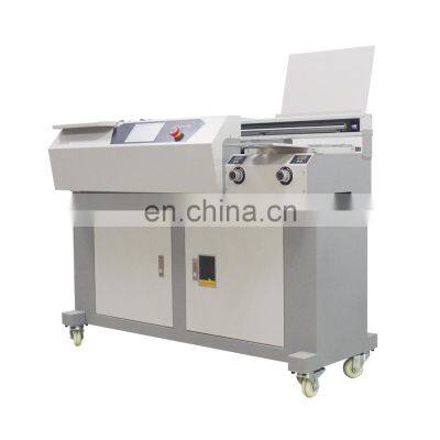 New Product Max Length 320Mm Paper Glue Book Binding Machine With 7 Inch Touch Screen