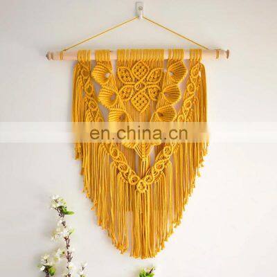 Macrame wall hanging decor boho style customized color cheap wholesale