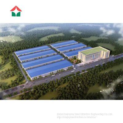 Industrial Structural Steel Plant Factory Building Shed Design Price Fabrication Layout Low Cost Prefab Steel Structure Workshop photo-2