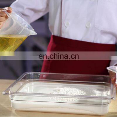 Clear Plastic Polycarbonate PC Insulated Food Pan NSF Certificated Kitchen Plastic Dinnerware Lunch Box photo-2