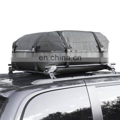 15 Cubic Feet Waterproof Car Roof Cargo Carrier Storage Rooftop Cargo Bag for All Vehicle photo-4
