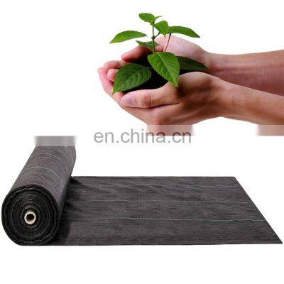 Black breathable agriculture ground cover weed control cover fabric