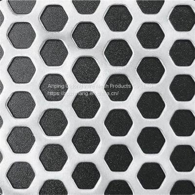 Galvanized Steel Plate Punching Net Low Carbon Steel Plate Round Hole Net photo-2