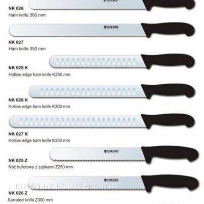 Professional Slicing Knife Lines Ham Slicer Serrated Scalloped Cake Bread Slicer Fluted Edge Ham Keban Roast Beef Slicers Knives Made in China by Bolex photo-5