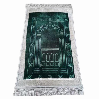 2024 New Design Muslim Prayer Rug Praying Mat photo-3