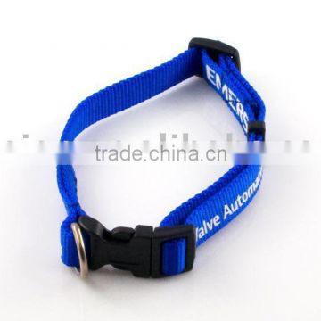 DL03 #5 zipper silk screen lanyard Pet collars