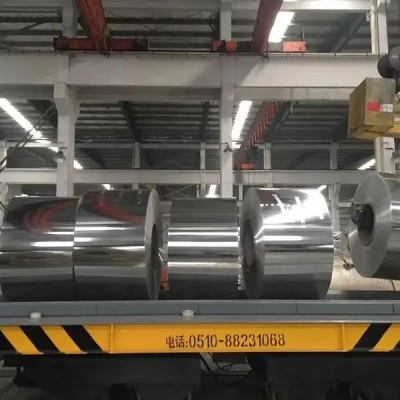Tin Coated Steel Coil T1-DR9 Temper for Food Cans, Aerosol Cans, Batteries & Cable Manufacturing With High Formability photo-4
