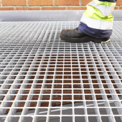 Heavy Duty Steel Bar Grating Walkway for Industrial and Construction Use photo-5