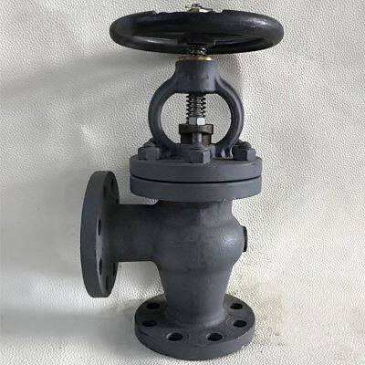 20k Marine Jis Cast Steel Flange Right-angle Globe Valve, Type bj Jis F7314, With Classification Society Certificate photo-2