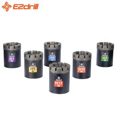 Ezdrill Aq/Nq/Bq/Hq/Pq/Hard Rock Mining Rock Coring Rig Diamond Impregnated Core Drill Bits photo-3