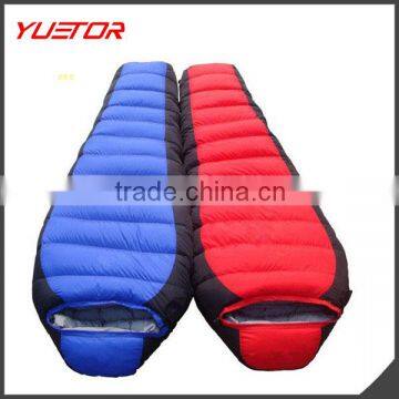 25 Degree 1500G Down Filling Mountain Winter Outdoor Camping Down Sleeping Bag Mummy Duck Down Thickening Sleeping Bags Adult photo-3