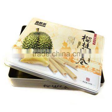 Rectangular Fashionable Biscuit Tin Box photo-4