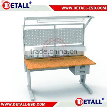 Wooden ESD Work Bench with Kits Tools for workshop