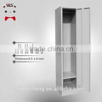 WLS stainless steel single door design kids metal locker