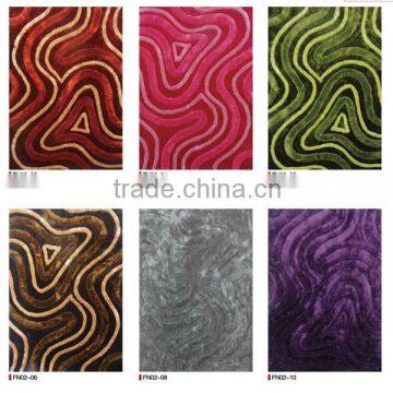 Colorful Striped carpet decorative carpet