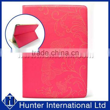 Newest Embossed Flower Tablet Case For iPad Air 2