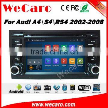 Wecaro WC-AD7684 Android 5.1.1 navigation system for audi a4 2002-2008 autoradio gps dvd Car DVD Player radio gps multimedia