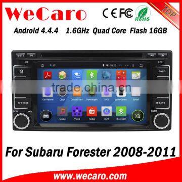 Wecaro WC-SU7068 android 4.4.4 radio for subaru forester car dvd gps navigation system 2008 2009 2010 2011 3G wifi playstore