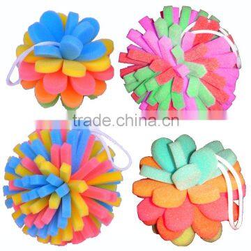 New Bath Flower Sponge / Shower Flower Sponge Ball