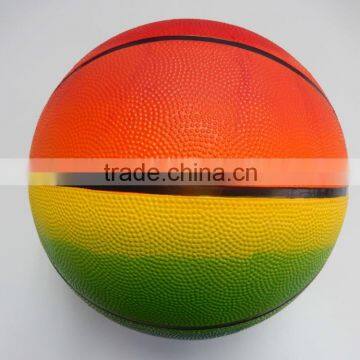 Customized Offical Cheap Rubber Basketball Size 7 for Promotion