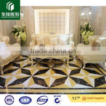 elegant artificial marble stone portoro marble floor tiles
