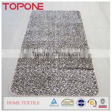 Home anti-slip design solid color cheap washable floor carpet