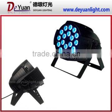 18pcs 10W par can used indoor RGBWA led par light,mini led par can