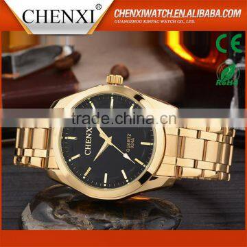 Best Price High Quality Popular Men Gold Watch Design For Promotion
