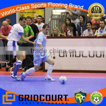 Gridcourt suspended futsal flooring