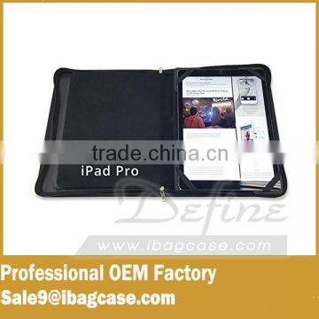 High Quality Black A4 PU Leather Art Portfolio Case photo-3