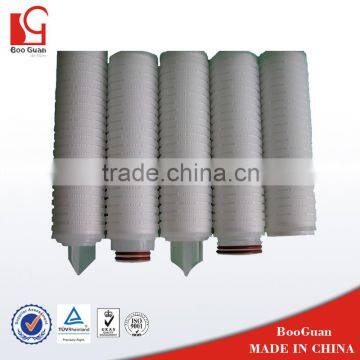 industry high-flow rate PP pleated filter cartridge