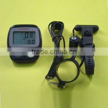 Digital bicycle computer with counter