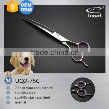 ICOOL UQ2-75C professional double offset shape blade scissors