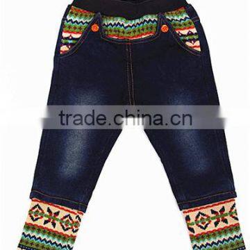 new arrival boys joint jeans trousers,boys winter pants warmers,popular kids cotton clothes of skinny pant