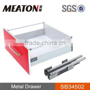 MEATON soft close metal drawers